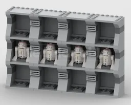 Display for Astromech minifigures