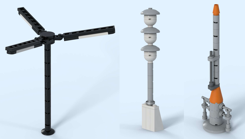 Lego TSS - Coruscant Furniture