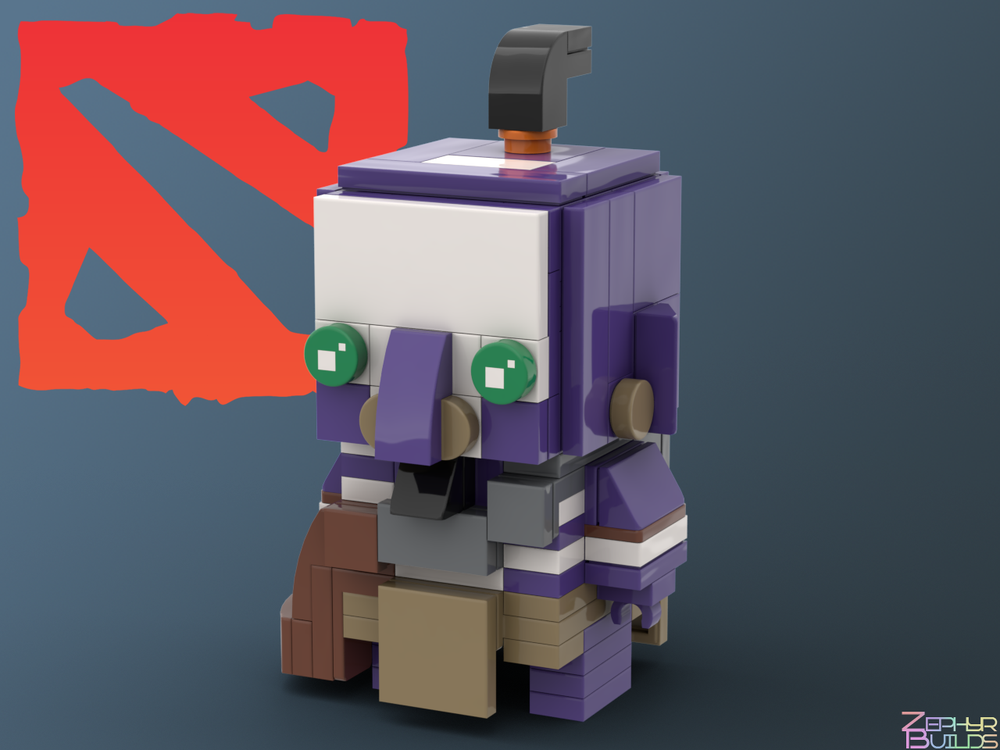 Lego DOTA 2 Witch Doctor/Zharvakko Brickheadz