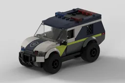 Police SUV (60479 Modification)