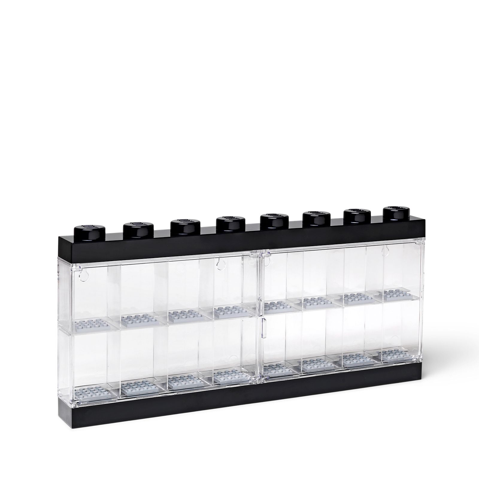 Lego Minifigure Display Case 16 (Black)