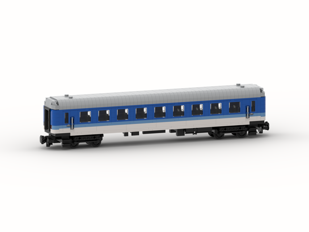 Lego DB Interregio 2nd Class Passenger Coach (8w)