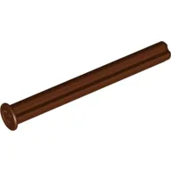 Technic Axle 5 with Stop / Reddish Brown
