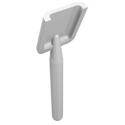 Equipment Shovel [Rounded Handle End] / White
