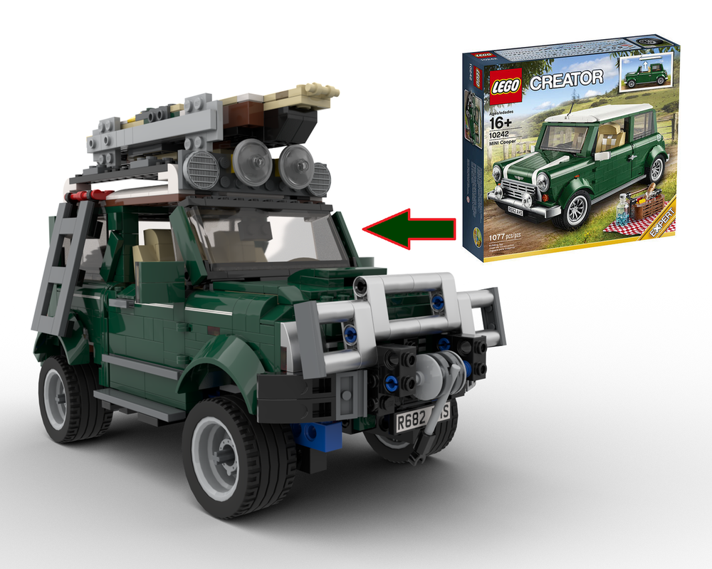 Lego Suzuki Jimny - Alt Build of Mini Cooper 10242-1 first edition