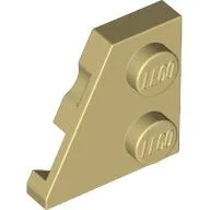 Wedge Plate 2 x 2 Left / Tan