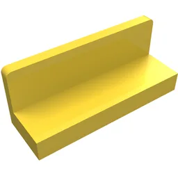 Panel 1 x 3 x 1 / Yellow