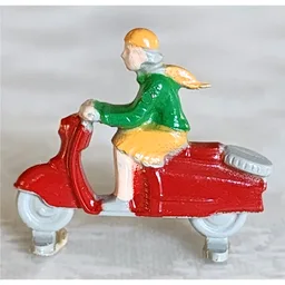 HO Scale Scooter / HO Medium Red