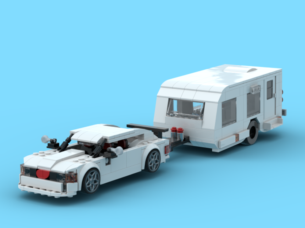 Lego Vulture R And Revive Caravans Weekend Tamer Caravan Combo
