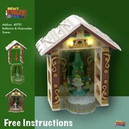 Add-on 40701 Ballerina & Nutcracker Scene