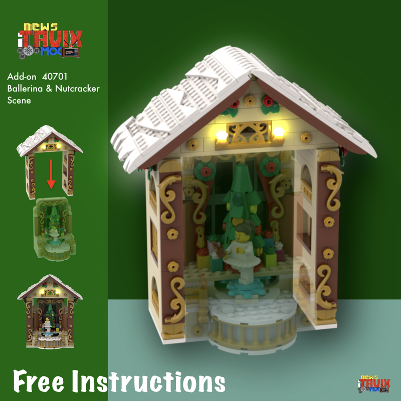 Lego Add-on 40701 Ballerina & Nutcracker Scene