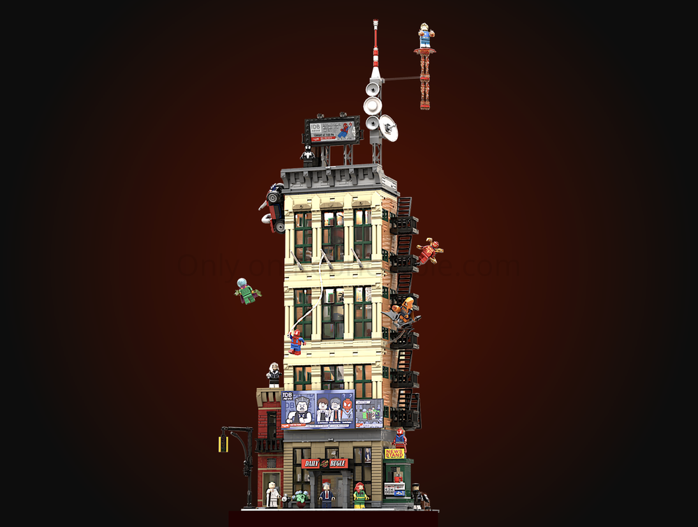 Lego The Daily Bugle - 76178-1 modification