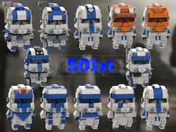 501st Legion Brickheadz BUNDLE