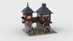 Mini Medieval Building