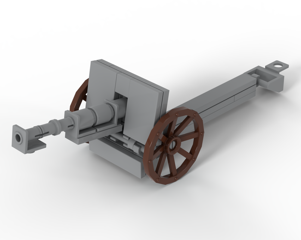 Lego French 75mm Field Gun - Canon de 75 modèle 1897