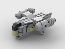 Micro Build - Razor Crest (The Mandalorian™ Bounty Hunter Transport)