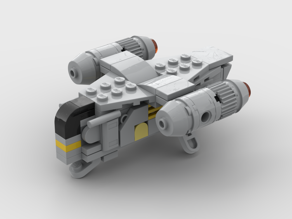 Lego Micro Build - Razor Crest (The Mandalorian™ Bounty Hunter Transport)