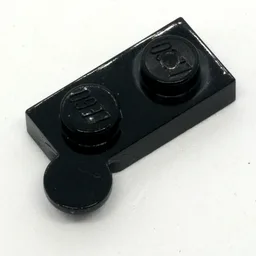 Hinge Plate 1 x 4 Swivel Top [Hollow Pin] / Black