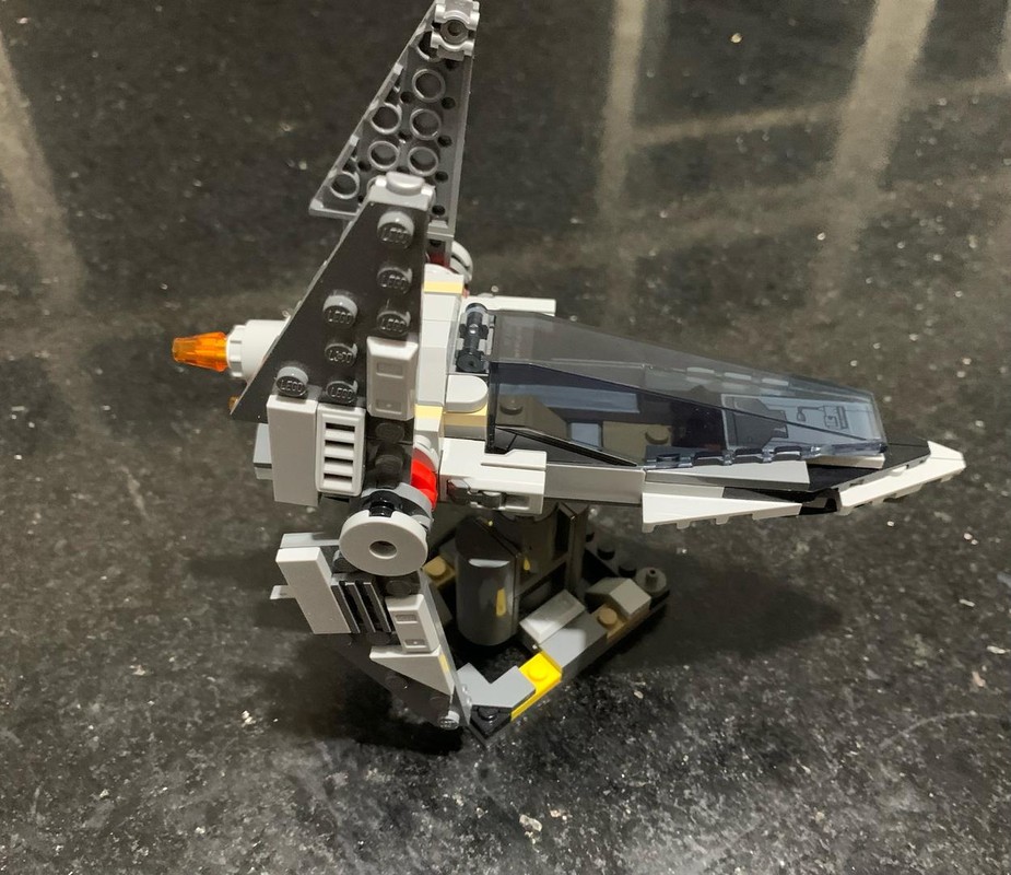 Lego Alternate build, V-wing snub fighter