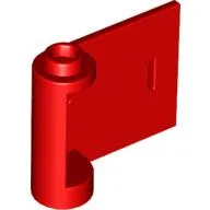 Door 1 x 3 x 2 Right - Open Between Top and Bottom Hinge / Red