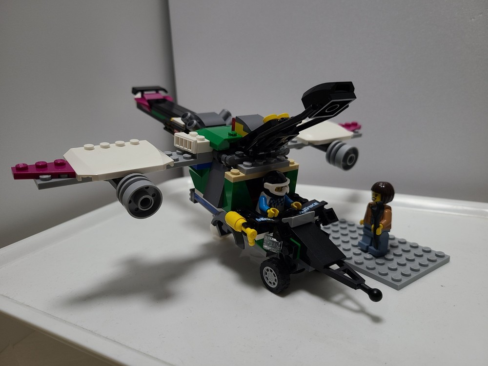 Lego light aircraft- MOC lego city 60288