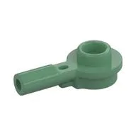 Plate Special Round 1 x 1 with Hollow Stud and Horizontal Bar 1L / Sand Green