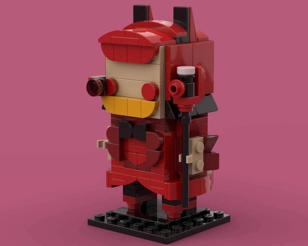 Lego BrickHeadz of Alastor from Hazbin Hotel