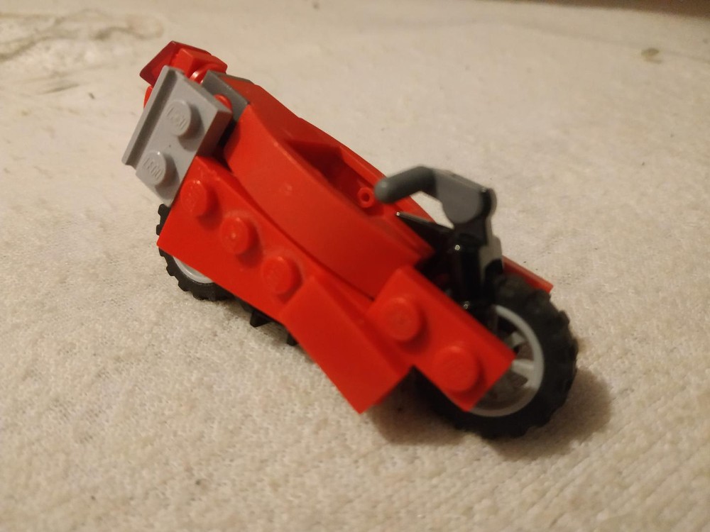 Lego racing motorcycle