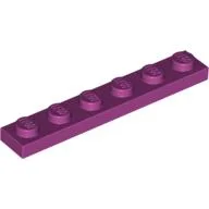 Plate 1 x 6 / Magenta