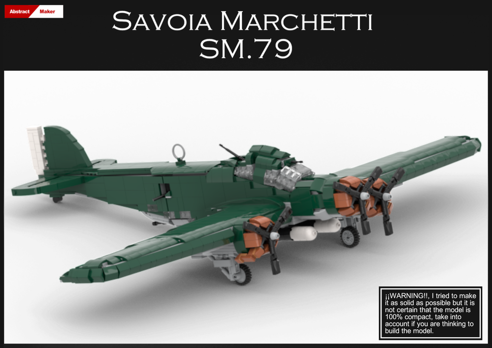 Lego Savoia Marchetti SM.79