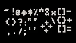 Symbols (supplement to Letters and Numbers)