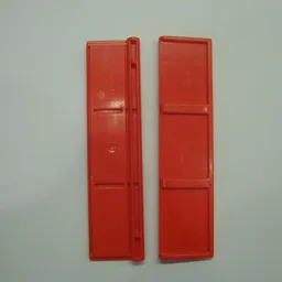 Duplo Wagon Body Large Side Hatch / Red