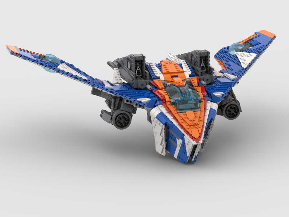 Lego UCS Marvel Rockets Warbird Starship Guardians of the Galaxy