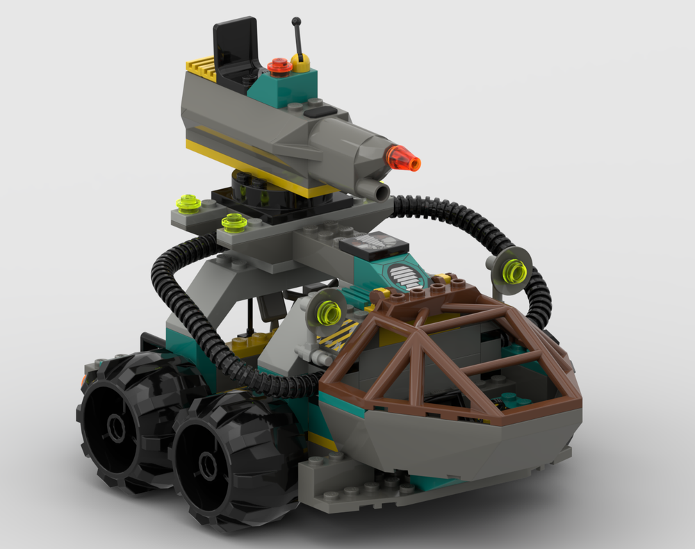 Lego Rock Raiders - Mobile Laser Transport