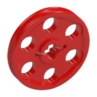 Technic Wedge Belt Wheel [aka Pulley] / Red