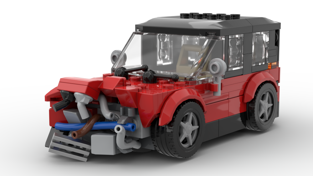 Lego Broken Down Car
