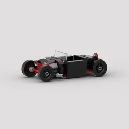 1932 OLDSKOOL HOTROD BLACKFIRE