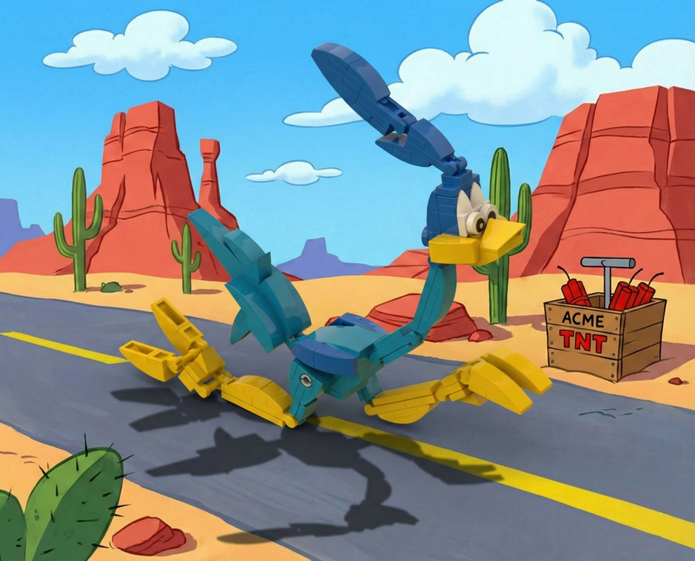 Lego Road Runner - Beep Beep