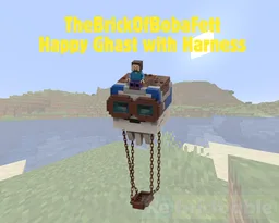 Happy Ghast with Harness