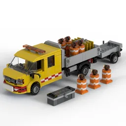 Medium Double Cab Flatbed Van - Escort