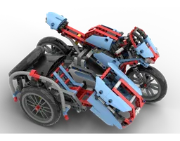 42036 Motorcycle with Sidecar