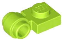 Plate Special 1 x 1 with Clip Light, Bar Hole [Thick Ring]