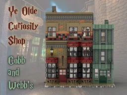 Knockturn Alley: Ye Olde Curiosity & Cobb & Webb's