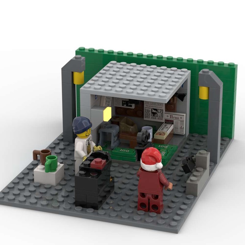 Lego Behind the scenes "How I make a robbery "