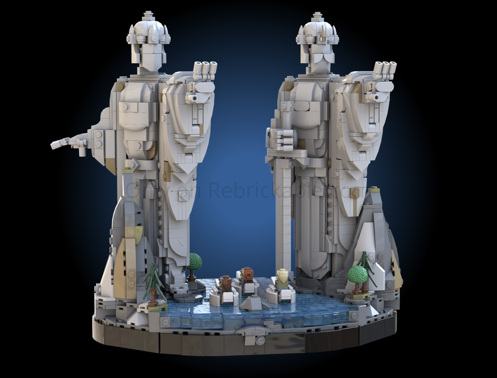 Lego LOTR - The Argonath