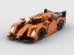 Modification for the motorized version of "Le mans racer"