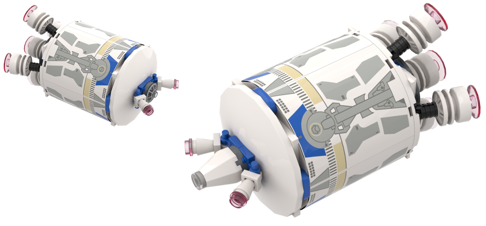 Lego Upgraded Nostalgia: 7106 Droid Escape