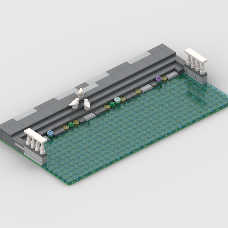 Lego Santa Maria Della Salute Front Canal