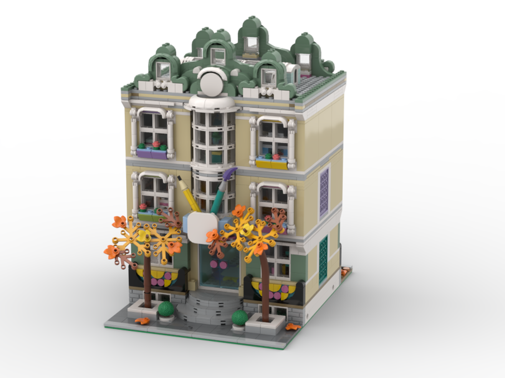 Lego Modular Art School