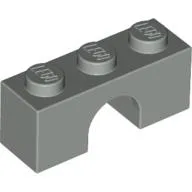 Brick Arch 1 x 3 / Light Gray